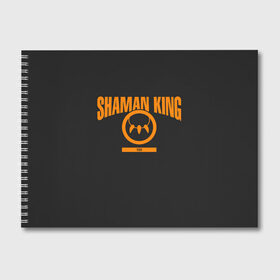 Альбом для рисования с принтом Шаман Кинг в Тюмени, 100% бумага
 | матовая бумага, плотность 200 мг. | 