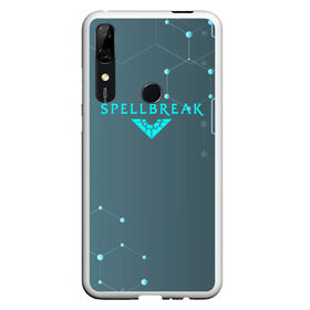 Чехол для Honor P Smart Z с принтом Spellbreak Hex в Тюмени, Силикон | Область печати: задняя сторона чехла, без боковых панелей | Тематика изображения на принте: battle royal | fantasy | game | game spellbreak | hex | logo spellbreak | rpg | spellbreak | боевая магия | боевой маг | игра | игра spellbreak | королевская битва | логотип | логотип spellbreak | магические перчатки | персонажи spellbreak | р