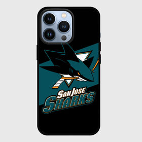 Чехол для iPhone 13 Pro с принтом Сан Хосе Шаркс в Тюмени,  |  | hockey | nhl | san jose | san jose sharks | sharks | usa | нхл | сан хосе | сан хосе шаркс | спорт | сша | хоккей | шайба | шаркс