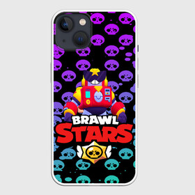 Чехол для iPhone 13 с принтом brawl stars вольт в Тюмени,  |  | 8 bit | bibi | brawl stars | colt | crow | el brown | leon | leon shark | max | mecha | mecha crow | mr.p | sally leon | shark | virus 8 bit | берли | биби | бравл старс | ворон | кольт | леон | макс | шелли