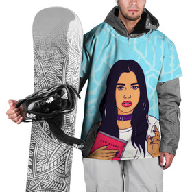 Накидка на куртку 3D с принтом DUA LIPA в Тюмени, 100% полиэстер |  | dua lipa | model | music | девушка | дуа липа | модель | музыка