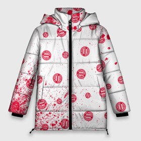 Женская зимняя куртка 3D с принтом FC BAYERN БАВАРИЯ в Тюмени, верх — 100% полиэстер; подкладка — 100% полиэстер; утеплитель — 100% полиэстер | длина ниже бедра, силуэт Оверсайз. Есть воротник-стойка, отстегивающийся капюшон и ветрозащитная планка. 

Боковые карманы с листочкой на кнопках и внутренний карман на молнии | bayern | club | fc | footbal | logo | бавария | знак | клуб | лого | логотип | логотипы | символ | символы | форма | футбол | футбольная | футбольный