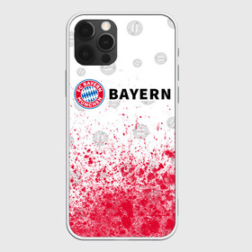 Чехол для iPhone 12 Pro Max с принтом FC BAYERN БАВАРИЯ в Тюмени,  |  | bayern | club | fc | footbal | logo | бавария | знак | клуб | лого | логотип | логотипы | символ | символы | форма | футбол | футбольная | футбольный