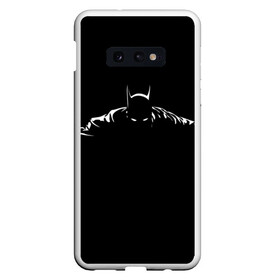 Чехол для Samsung S10E с принтом Бэтмен Batman в Тюмени, Силикон | Область печати: задняя сторона чехла, без боковых панелей | batman | dc comics | бэтмен | дс комикс