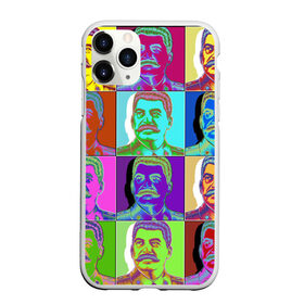 Чехол для iPhone 11 Pro Max матовый с принтом Stalin pop-art в Тюмени, Силикон |  | Тематика изображения на принте: chief | color | eyes | moustache | pop art | stalin | view | взгляд | вождь | глаза | поп  арт | сталин | усы | цвет