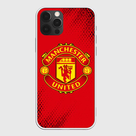 Чехол для iPhone 12 Pro Max с принтом MANCHESTER UNITED в Тюмени, Силикон |  | club | footbal | logo | manchester | united | знак | клуб | лого | логотип | логотипы | манчестер | символ | символы | форма | футбол | футбольная | футбольный | юнайтед