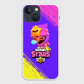 Чехол для iPhone 13 mini с принтом BRAWL STARS SANDY   СЭНДИ в Тюмени,  |  | 8 bit | 8бит | brawl | cnfhc | crow | hfdk | leon | logo | sandy | skull | spike | stars | бравл | бравла | браво | игра | игры | икфцд | кроу | леон | лого | логотип | символ | спайк | старс | старса | сэнди | череп | ыефкы