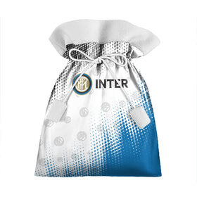 Подарочный 3D мешок с принтом INTER / Интер в Тюмени, 100% полиэстер | Размер: 29*39 см | Тематика изображения на принте: 