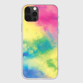 Чехол для iPhone 12 Pro Max с принтом Tie-Dye в Тюмени, Силикон |  | dye | multicolor | tie | trend | акварель | брызги | градиент | дай | колор | краски | красочная | мульти | потёки | пятна | радуга | радужная | тай | тайдай | текстура | тренд | хиппи