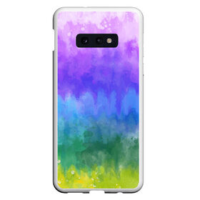 Чехол для Samsung S10E с принтом TIE-DYE в Тюмени, Силикон | Область печати: задняя сторона чехла, без боковых панелей | 