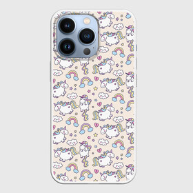 Чехол для iPhone 13 Pro с принтом Единорог в Тюмени,  |  | арт | единорог | единороги | звезда | звёзды | лошади | облако | облачко | пони | радуга | рисунок