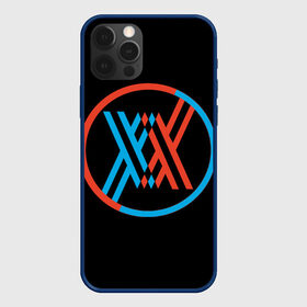 Чехол для iPhone 12 Pro с принтом Darling  in the Franxx LOGO в Тюмени, силикон | область печати: задняя сторона чехла, без боковых панелей | 002 | 02 | ahegao | anime | darling | franx | franxx | girl | girls | in | senpai | the | two | waifu | zero | zerotwo | аниме | ахегао | вайфу | девушка | семпай | сенпай | тян