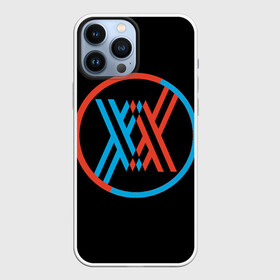 Чехол для iPhone 13 Pro Max с принтом Darling  in the Franxx LOGO в Тюмени,  |  | Тематика изображения на принте: 002 | 02 | ahegao | anime | darling | franx | franxx | girl | girls | in | senpai | the | two | waifu | zero | zerotwo | аниме | ахегао | вайфу | девушка | семпай | сенпай | тян