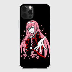 Чехол для iPhone 12 Pro с принтом ZeroTwo (Darling in the Franx) в Тюмени, силикон | область печати: задняя сторона чехла, без боковых панелей | 002 | 02 | ahegao | anime | darling | franx | franxx | girl | girls | in | senpai | the | two | waifu | zero | zerotwo | аниме | ахегао | вайфу | девушка | семпай | сенпай | тян