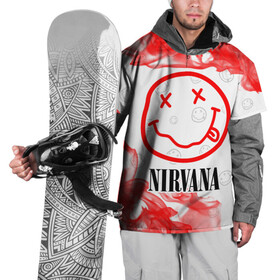 Накидка на куртку 3D с принтом NIRVANA / НИРВАНА в Тюмени, 100% полиэстер |  | band | cobain | face | kurt | logo | music | nirvana | rock | rocknroll | группа | кобейн | курт | лого | логотип | музыка | музыкальная | нирвана | рожица | рок | рокнролл | символ