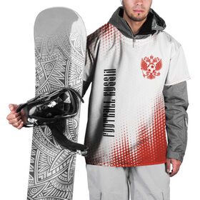Накидка на куртку 3D с принтом FOOTBALL RUSSIA / Футбол в Тюмени, 100% полиэстер |  | 