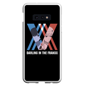 Чехол для Samsung S10E с принтом Darling in the FRANXX в Тюмени, Силикон | Область печати: задняя сторона чехла, без боковых панелей | 002 | 02 | cyber | cyberpunk | darling | franxx | hiro | japan | two | zero | zerotwo | два | зеро | зероту | зеротул | итиго | ичиго | киберпанк | меха | мехо | милый | ноль | нольдва | ту | франксе | франсе | хиро