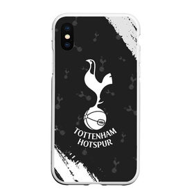 Чехол для iPhone XS Max матовый с принтом TOTTENHAM HOTSPUR / Тоттенхэм в Тюмени, Силикон | Область печати: задняя сторона чехла, без боковых панелей | Тематика изображения на принте: club | footbal | hotspur | logo | tottenham | знак | клуб | логотип | логотипы | символ | символы | тоттенхэм | форма | футбол | футбольная | футбольный | хотспур