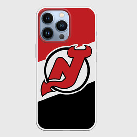 Чехол для iPhone 13 Pro с принтом Нью Джерси Девилз в Тюмени,  |  | devils | hockey | new jersey | new jersey devils | nhl | usa | девилз | нхл | нью джерси | нью джерси девилз | спорт | сша | хоккей | шайба