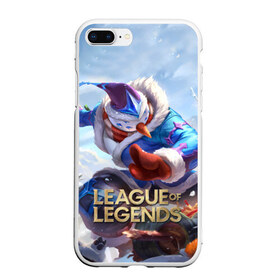 Чехол для iPhone 7Plus/8 Plus матовый с принтом League of Legends МАСТЕР ЙИ в Тюмени, Силикон | Область печати: задняя сторона чехла, без боковых панелей | Тематика изображения на принте: league of legends | lol | master yi | игра | лига легенд | лол | мастер йи | мечник вуджу | чемпион | чемпионы