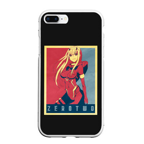 Чехол для iPhone 7Plus/8 Plus матовый с принтом ZeroTwo (Darling in the Franx) в Тюмени, Силикон | Область печати: задняя сторона чехла, без боковых панелей | 002 | 02 | ahegao | anime | darling | franx | franxx | girl | girls | in | senpai | the | two | waifu | zero | zerotwo | аниме | ахегао | вайфу | девушка | семпай | сенпай | тян