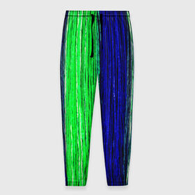 Мужские брюки 3D с принтом GD в Тюмени, 100% полиэстер | манжеты по низу, эластичный пояс регулируется шнурком, по бокам два кармана без застежек, внутренняя часть кармана из мелкой сетки | bright | colorful | fabric | texture | разноцветный | текстура | ткань | яркий