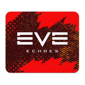 Коврик для мышки прямоугольный с принтом EVE ECHOES ИВ ЭХО в Тюмени, натуральный каучук | размер 230 х 185 мм; запечатка лицевой стороны | echo | echoes | eve | game | games | logo | online | space | ев онлайн | ев эхо | еве | ив онлайн | ив эхо | игра | игры | космос | лого | логотип | логотипы | онлайн | символ | символы | эхо | эхос