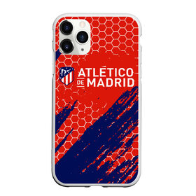 Чехол для iPhone 11 Pro Max матовый с принтом ATLETICO MADRID. в Тюмени, Силикон |  | 