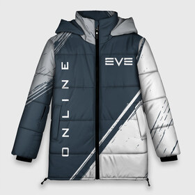 Женская зимняя куртка 3D с принтом EVE ONLINE ИВ ОНЛАЙН в Тюмени, верх — 100% полиэстер; подкладка — 100% полиэстер; утеплитель — 100% полиэстер | длина ниже бедра, силуэт Оверсайз. Есть воротник-стойка, отстегивающийся капюшон и ветрозащитная планка. 

Боковые карманы с листочкой на кнопках и внутренний карман на молнии | 