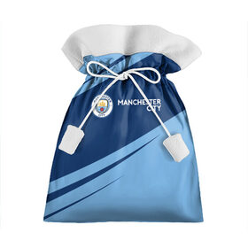 Подарочный 3D мешок с принтом MANCHESTER CITY Манчестер Сити в Тюмени, 100% полиэстер | Размер: 29*39 см | city | club | footbal | logo | manchester | знак | клуб | логотип | логотипы | манчестер | символ | символы | сити | форма | футбол | футбольная | футбольный