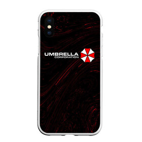 Чехол для iPhone XS Max матовый с принтом UMBRELLA CORP АМБРЕЛЛА в Тюмени, Силикон | Область печати: задняя сторона чехла, без боковых панелей | corp | corporation | evil | game | games | logo | resident | umbrella | амбрелла | зла | зонт | зонтик | игра | игры | корп | корпорация | лого | логотип | обитель | резидент | символ | эвил