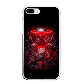 Чехол для iPhone 7Plus/8 Plus матовый с принтом Digital Skeleton | 1.1 в Тюмени, Силикон | Область печати: задняя сторона чехла, без боковых панелей | cool | cyborg | decoration | fashion | fear | ghost | halloween | head | horror | robot | skeleton | skull | technology | голова | киборг | круто | мода | призрак | робот | скелет | технологии | ужас | украшение | хеллоуин | череп