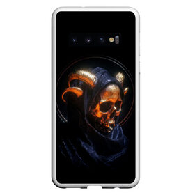 Чехол для Samsung Galaxy S10 с принтом Golden skull | 1.1 в Тюмени, Силикон | Область печати: задняя сторона чехла, без боковых панелей | cool | cyborg | decoration | fashion | fear | ghost | halloween | head | horror | robot | skeleton | skull | technology | голова | киборг | круто | мода | призрак | робот | скелет | технологии | ужас | украшение | хеллоуин | череп