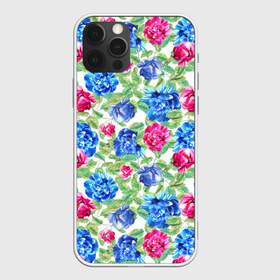 Чехол для iPhone 12 Pro Max с принтом Floral Pattern в Тюмени, Силикон |  | floral | floral pattern | flower | flowers | flowers pattern | pattern | листья | патерн | паттерн | рисунок | цветки | цветочки | цветочная клумба | цветочный паттерн | цветы | цветы фон