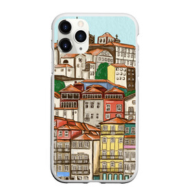 Чехол для iPhone 11 Pro Max матовый с принтом Порту Португалия домики в Тюмени, Силикон |  | city | old town | porto | portugal | город | город на холме | городской пейзаж | домики | оранжевые крыши | отпуск | порту | португалия | путешествие | старый город