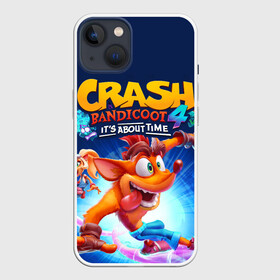 Чехол для iPhone 13 с принтом Crash Bandicoot в Тюмени,  |  | Тематика изображения на принте: aku aku | crash bandicoot | бандикут | игры | крэш бандикут