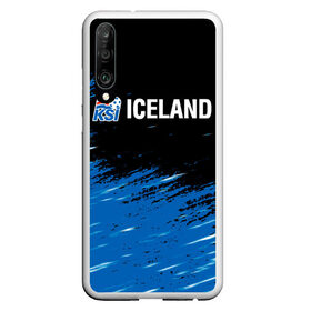 Чехол для Honor P30 с принтом KSI ICELAND. в Тюмени, Силикон | Область печати: задняя сторона чехла, без боковых панелей | 2019 | 2020 | fc | football | iceland | ksi | sport | исландия | кси | сборная исландии | спорт | спортивные | униформа | фирменные цвета | фк | футбол | футбольный клуб