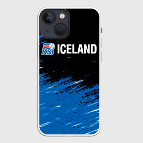 Чехол для iPhone 13 mini с принтом KSI ICELAND. в Тюмени,  |  | 2019 | 2020 | fc | football | iceland | ksi | sport | исландия | кси | сборная исландии | спорт | спортивные | униформа | фирменные цвета | фк | футбол | футбольный клуб