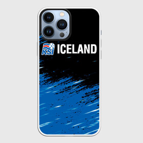 Чехол для iPhone 13 Pro Max с принтом KSI ICELAND. в Тюмени,  |  | 2019 | 2020 | fc | football | iceland | ksi | sport | исландия | кси | сборная исландии | спорт | спортивные | униформа | фирменные цвета | фк | футбол | футбольный клуб