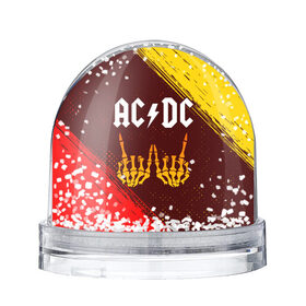 Снежный шар с принтом AC DС в Тюмени, Пластик | Изображение внутри шара печатается на глянцевой фотобумаге с двух сторон | Тематика изображения на принте: 