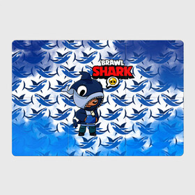 Магнитный плакат 3Х2 с принтом BRAWL STARS SHARK. в Тюмени, Полимерный материал с магнитным слоем | 6 деталей размером 9*9 см | Тематика изображения на принте: 8 bit | brawl stars | colette | crow | gale | leon | max | mecha | mecha crow | mr.p | sally leon | shark | tara | virus 8 bit | werewolf leon | акула | берли | бравл старс | ворон | коллет | макс | оборотень