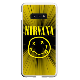 Чехол для Samsung S10E с принтом Nirvana в Тюмени, Силикон | Область печати: задняя сторона чехла, без боковых панелей | 