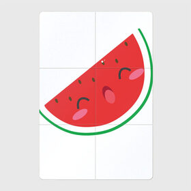 Магнитный плакат 2Х3 с принтом Кусочек Арбуза в Тюмени, Полимерный материал с магнитным слоем | 6 деталей размером 9*9 см | kawai | kawaii | mimi | watermelon | арбуз | еда | каваи | кавай | кавайи | кавайный | кавайный арбуз | кусочек арбуза | милота | мимишный | фрукт | ягода