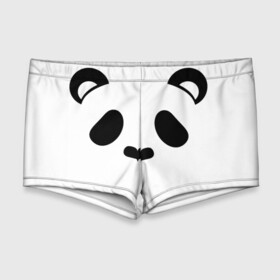 Мужские купальные плавки 3D с принтом Panda в Тюмени, Полиэстер 85%, Спандекс 15% |  | panda | животные | медведь | мишка | панда