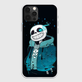 Чехол для iPhone 12 Pro с принтом UNDERTALE SANS в Тюмени, силикон | область печати: задняя сторона чехла, без боковых панелей | sans | undertale | андертале | андертейл | гтвукефду | игра | подземная история | подземная сказка | санс | ундертале