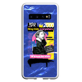 Чехол для Samsung Galaxy S10 с принтом stray kids в Тюмени, Силикон | Область печати: задняя сторона чехла, без боковых панелей | k pop | skz | stray kids | бан чан | ли ноу | скз | стрей кидс | сынмин | уджин | феликс | хан | хёджин | чанбин