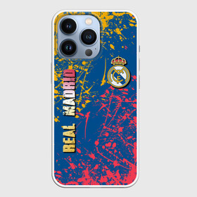 Чехол для iPhone 13 Pro с принтом Real Madrid в Тюмени,  |  | football club | futbol club | real | real madrid | real madrid club | люблю футбол | реал | реал мадрид | сантьяго бернабеу | сливочные | фанат | фк реал мадрид | форма | форма игроков | футбол | футбольный клуб