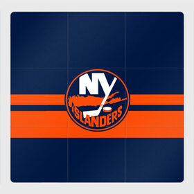 Магнитный плакат 3Х3 с принтом NY ISLANDERS NHL в Тюмени, Полимерный материал с магнитным слоем | 9 деталей размером 9*9 см | Тематика изображения на принте: hockey | islanders | logo | new york | ny | sport | usa | исландерс | логотип | нхл | нью йорк | спорт | хоккей