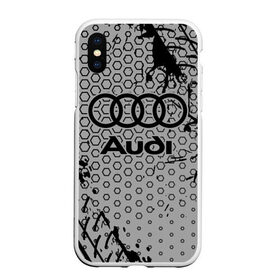 Чехол для iPhone XS Max матовый с принтом AUDI АУДИ в Тюмени, Силикон | Область печати: задняя сторона чехла, без боковых панелей | audi | auto | felb | logo | moto | quattro | sport | symbol | авто | автомобильные | ауди | кватро | кольца | лого | логотип | логотипы | марка | мото | символ | спорт | фгвш | шильдик