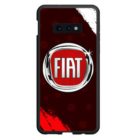 Чехол для Samsung S10E с принтом FIAT Фиат в Тюмени, Силикон | Область печати: задняя сторона чехла, без боковых панелей | auto | fiat | logo | moto | symbol | авто | автомобиль | гонки | знак | лого | логотип | логотипы | марка | машина | мото | символ | символы | фиат